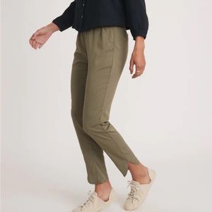Marine Layer (Summer 2022) Re-Spun Allison Pant in Dusty Olive size Small